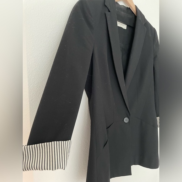 Zara blazer with stripe sleeves size Medium - Picture 4 of 5
